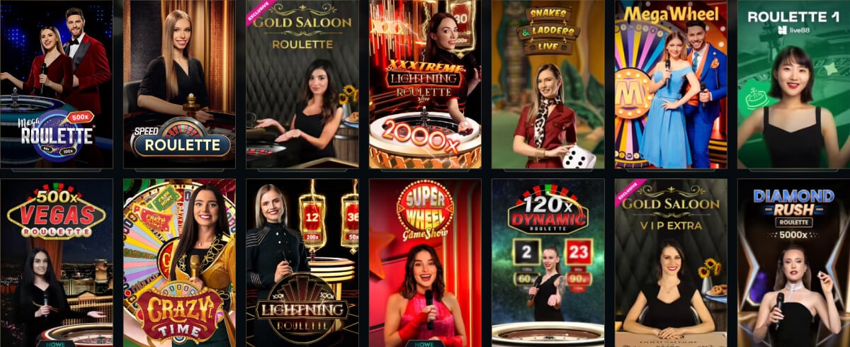 Dolly Casino Gry z Krupierem na Zywo